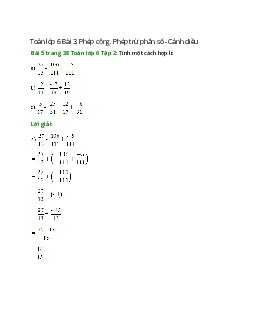 Bài 5 trang 38 Toán 6 Tập 2 | Cánh diều Giải toán lớp 6
