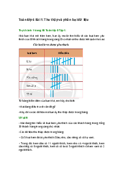 Thực hành 1 trang 96 Toán 6 Tập 1 | Chân trời sáng tạo Giải toán lớp 6