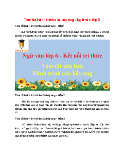 TOP 6 mẫu Tóm tắt Hành trình của bầy ong 2025 hay, ngắn gọn