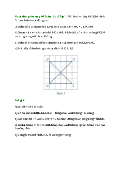 Hoạt động 4 trang 94 Toán 6 Tập 1 | Cánh diều Giải toán lớp 6