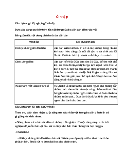 Soạn bài Ôn tập trang 109 – hay nhất Chân trời sáng tạo