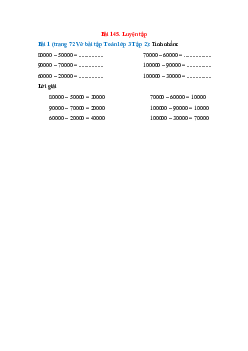 Tính nhẩm:  80000 – 50000