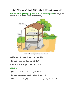 Em hãy quan sát Hình 1.3 và trả lời các câu hỏi dưới đây