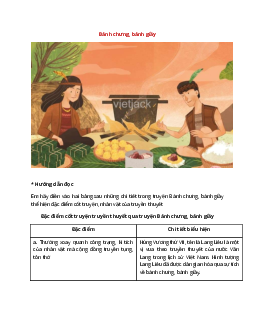 Soạn bài Bánh chưng, bánh giầy – hay nhất Chân trời sáng tạo