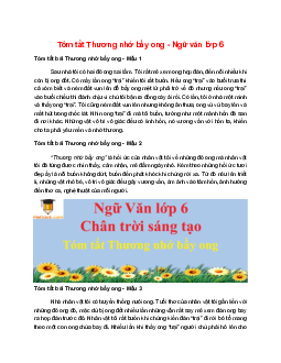 TOP 10 mẫu Tóm tắt Thương nhớ bầy ong 2025 hay, ngắn gọn
