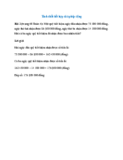 Một quỹ tiết kiệm ngày đầu nhận được 75 500 000 đồng, ngày thứ hai