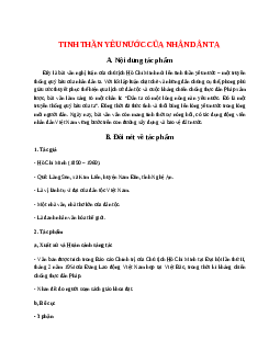 Tinh thần yêu nước của nhân dân ta - Tác giả tác phẩm - Ngữ văn lớp 7