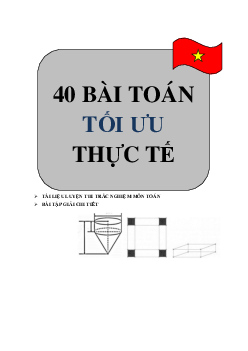 40 bài toán tối ưu thực tế có đáp án