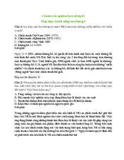 43 câu Trắc nghiệm Lịch sử 12 Chương 4 nâng cao có đáp án 2023: Mĩ, Tây Âu, Nhật Bản (1945 - 2000)