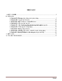 Tài liệu chuyên toán THCS