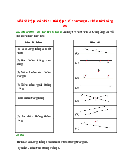 Câu 3 trang 97 - 98 Toán 6 Tập 2 | Chân trời sáng tạo Giải toán lớp 6