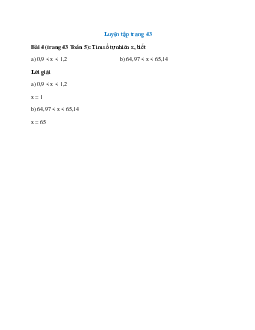 Tìm số tự nhiên x, biết 0,9 < x < 1,2          