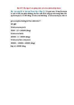 Cô giáo mua 20 quyển truyện và một số bút làm phần thưởng cho học sinh