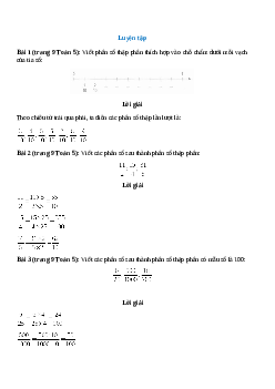 Toán lớp 5 trang 9 Luyện tập
