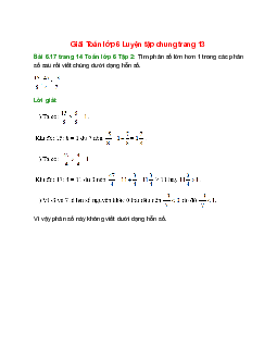 Bài 6.17 trang 14 Toán 6 Tập 2 | Kết nối tri thức Giải toán lớp 6