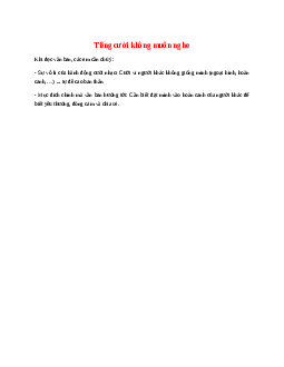 Soạn bài Tiếng cười không muốn nghe – ngắn nhất Kết nối tri thức