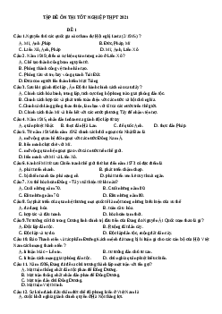 16 đề ôn tập Lịch Sử 12 chi tiết, chọn lọc