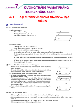 Hướng dẫn giải các dạng toán đường thẳng và mặt phẳng trong không gian quan hệ song song