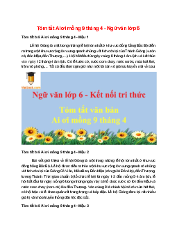 TOP 10 mẫu Tóm tắt Ai ơi mồng 9 tháng 4 (2025) hay, ngắn gọn