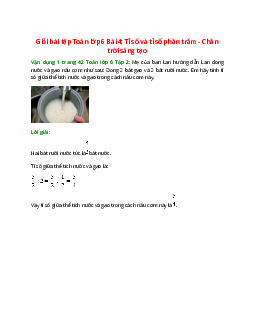 Vận dụng 1 trang 42 Toán 6 Tập 2 | Chân trời sáng tạo Giải toán lớp 6