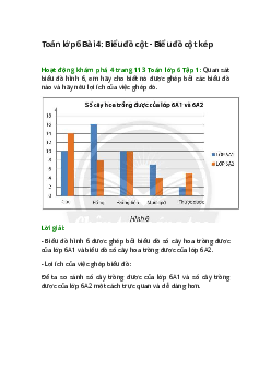 Hoạt động khám phá 4 trang 113 Toán 6 Tập 1 | Chân trời sáng tạo Giải toán lớp 6