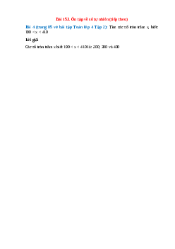 Tìm các số tròn trăm x, biết: 190 < x < 410