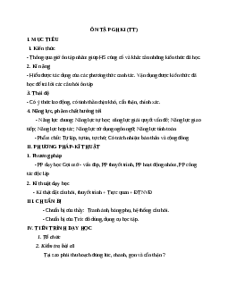 Giáo án Công Nghệ 7 Ôn tập giữa học kì 1 (tiếp theo) mới nhất - CV5512