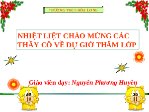 Bài giảng Địa lí 7 Tiết 18: Ô nhiễm môi trường ở đới ôn hòa
