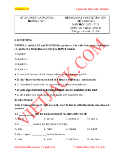 Bộ 10 đề thi giữa kì 1 Tiếng Anh 10 Friends Global 10 (Chân trời sáng tạo) có đáp án