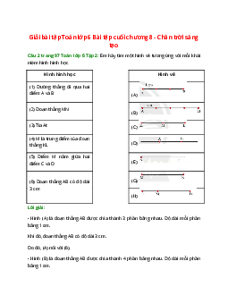 Câu 2 trang 97 Toán 6 Tập 2 | Chân trời sáng tạo Giải toán lớp 6