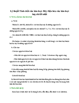 Lý thuyết Tính chất của kim loại. Dãy điện hóa của kim loại (mới 2023 + 15 câu trắc nghiệm) hay, chi tiết