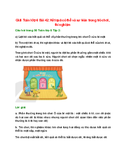 Câu hỏi trang 90 Toán 6 Tập 2 | Kết nối tri thức Giải toán lớp 6
