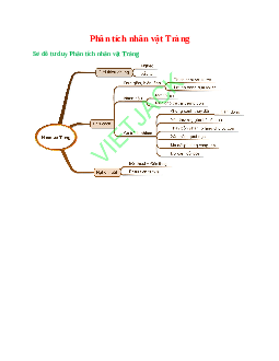 Sơ đồ tư duy bài Phân tích nhân vật Tràng (năm 2023) dễ nhớ - Ngữ văn lớp 12