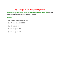 Các năm sau đây thuộc thế kỉ nào: 1792 TCN, 179 TCN, 40, 248, 542