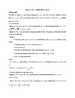 Phương pháp giải về Phép vị tự và phép đồng dạng 2023 (lý thuyết và bài tập)