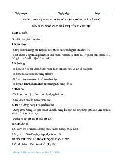 Giáo án dạy thêm lớp 7 học kì 2