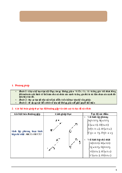 Lợi ích của việc sử dụng phương pháp ghép trục trong giải quyết các bài toán hình học?
