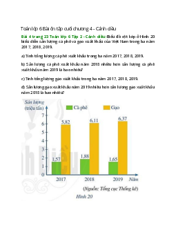 Bài 4 trang 23 Toán 6 Tập 2 | Cánh diều Giải toán lớp 6