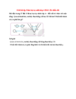 Quan sát hình bên, em thấy đoạn thẳng AB hay CD dài hơn
