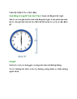 Hoạt động 2 trang 90 Toán 6 Tập 2 | Cánh diều Giải toán lớp 6