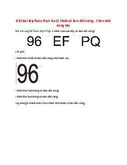 Bài 4 trang 58 Toán 6 Tập 2 | Chân trời sáng tạo Giải toán lớp 6