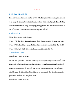 Nội dung chính bài Cô Tô hay, chính xác nhất