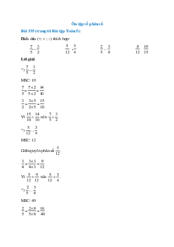 Điền dấu (>; < ; =) thích hợp: 7/5...3/2