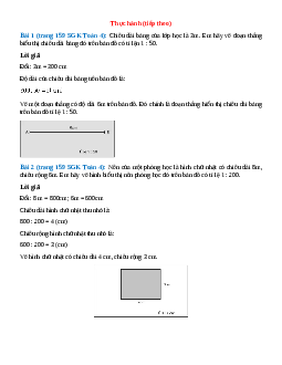 Toán lớp 4 trang 159 Thực hành (tiếp theo)