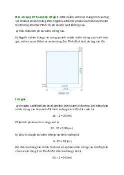 Bài 2 trang 97 Toán 6 Tập 1 | Cánh diều Giải toán lớp 6