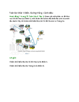 Hoạt động 1 trang 75 Toán 6 Tập 2 | Cánh diều Giải toán lớp 6