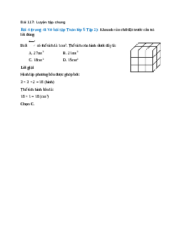 Khoanh vào chữ đặt trước câu trả lời đúng Bài 4 trang 41 Vở bài tập Toán lớp 5