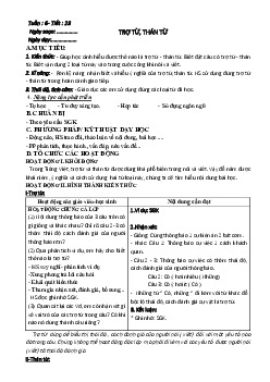 Giáo án ngữ văn lớp 8 Tuần 6 Tiết 23: Trợ từ, thán từ mới nhất