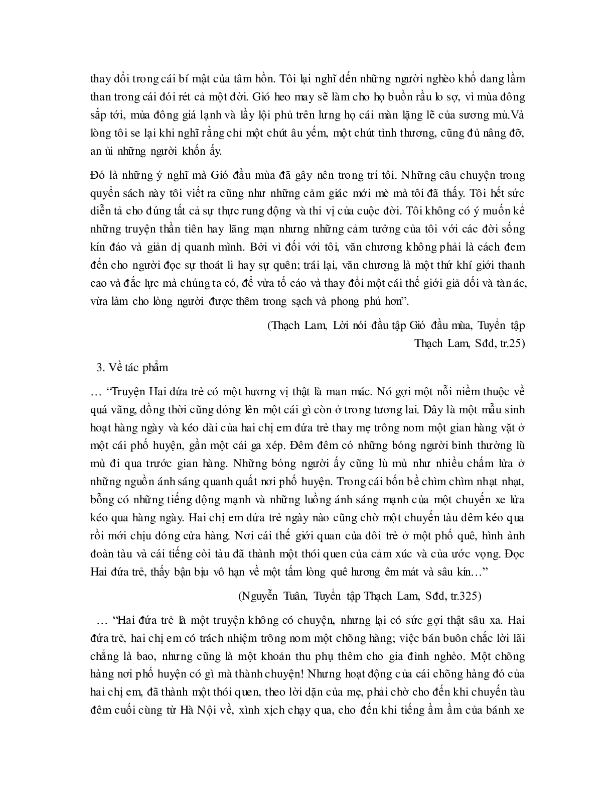 Soạn bài Hai đứa trẻ - ngắn nhất Soạn văn 11 (trang 6)