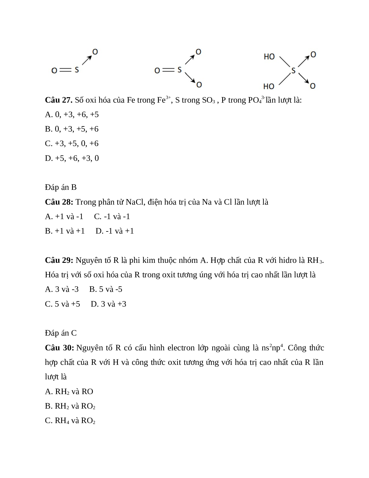 40 bài tập trắc nghiệm chương Liên kết hóa học 10 có đáp án (trang 7)